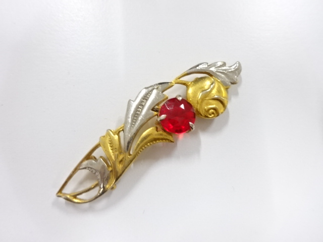 Japanese Kimono / Antique / Obidome Metal